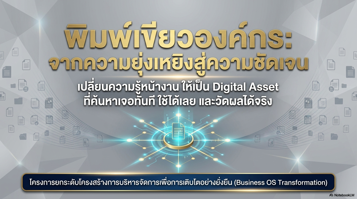 การยกระดับโรงงานด้วย SOP อัจฉริยะ